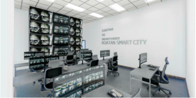 Cámaras de seguridad en Roatán  (Proyecto ciudad inteligente)